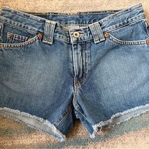 Lucky Brand Blue Denim Cutoff Shorts